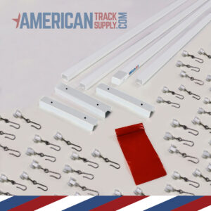 ATS Straight Track 20foot White